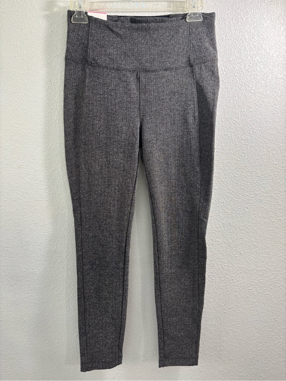 Women's Gray High-Rise Skinny Ponte Pants Size Small